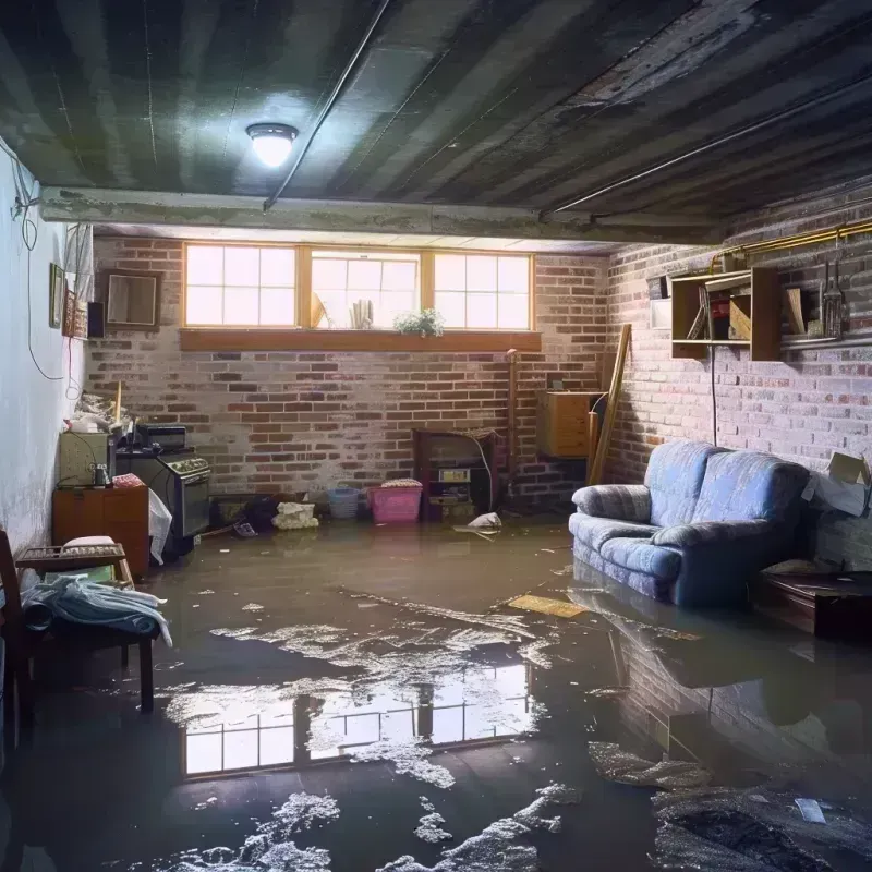 Flooded Basement Cleanup in Baltic, CT